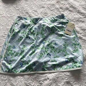 Light blue english ivy 16” karrie golf skirt